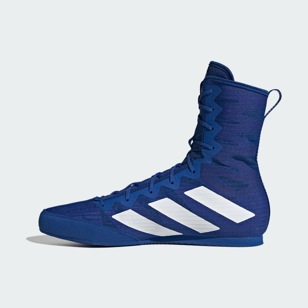 Adidas Women's Box Hog 4 Shoes - Royal Blue / Cloud White / Solar Purple - Image 6