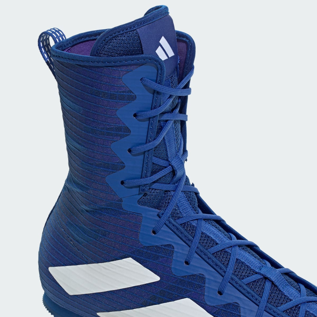 Adidas Women's Box Hog 4 Shoes - Royal Blue / Cloud White / Solar Purple - Image 9