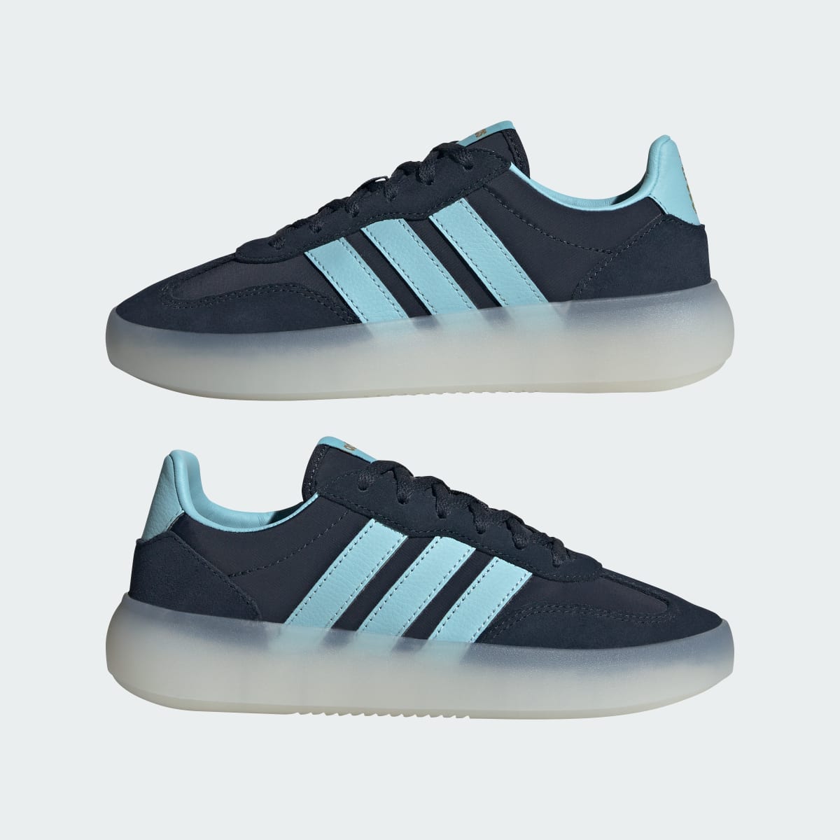 Adidas Kids' Breaknet 3.0 Cleats Junior Soccer - None / Ice Blue / Cloud White - Image 8