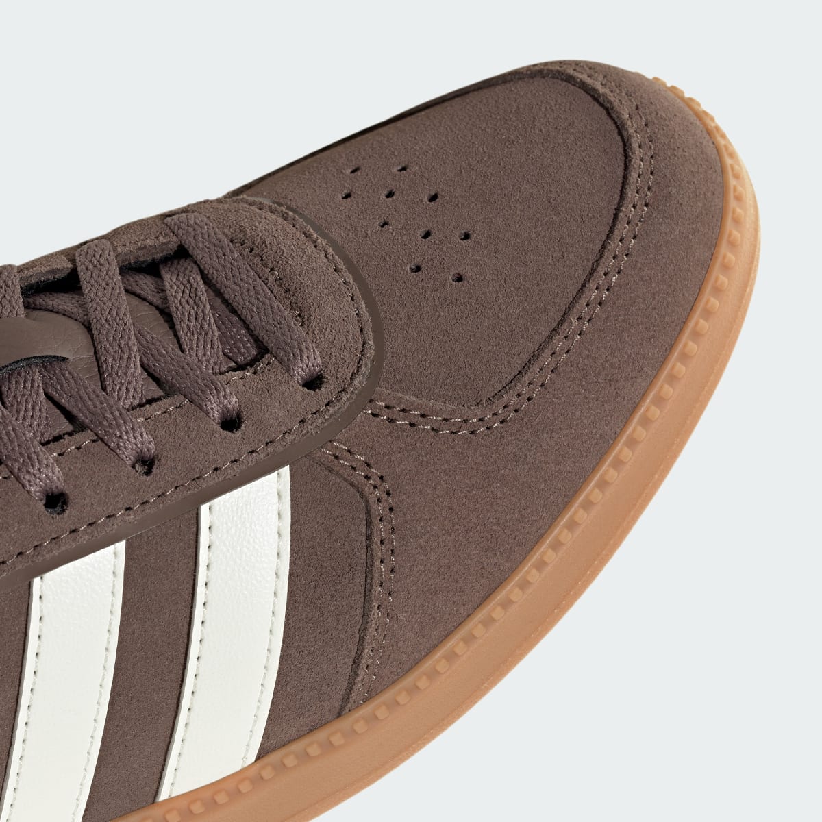 Adidas Women's Breaknet Sleek Shoes - Earth Strata / Off White / Gum - Image 8