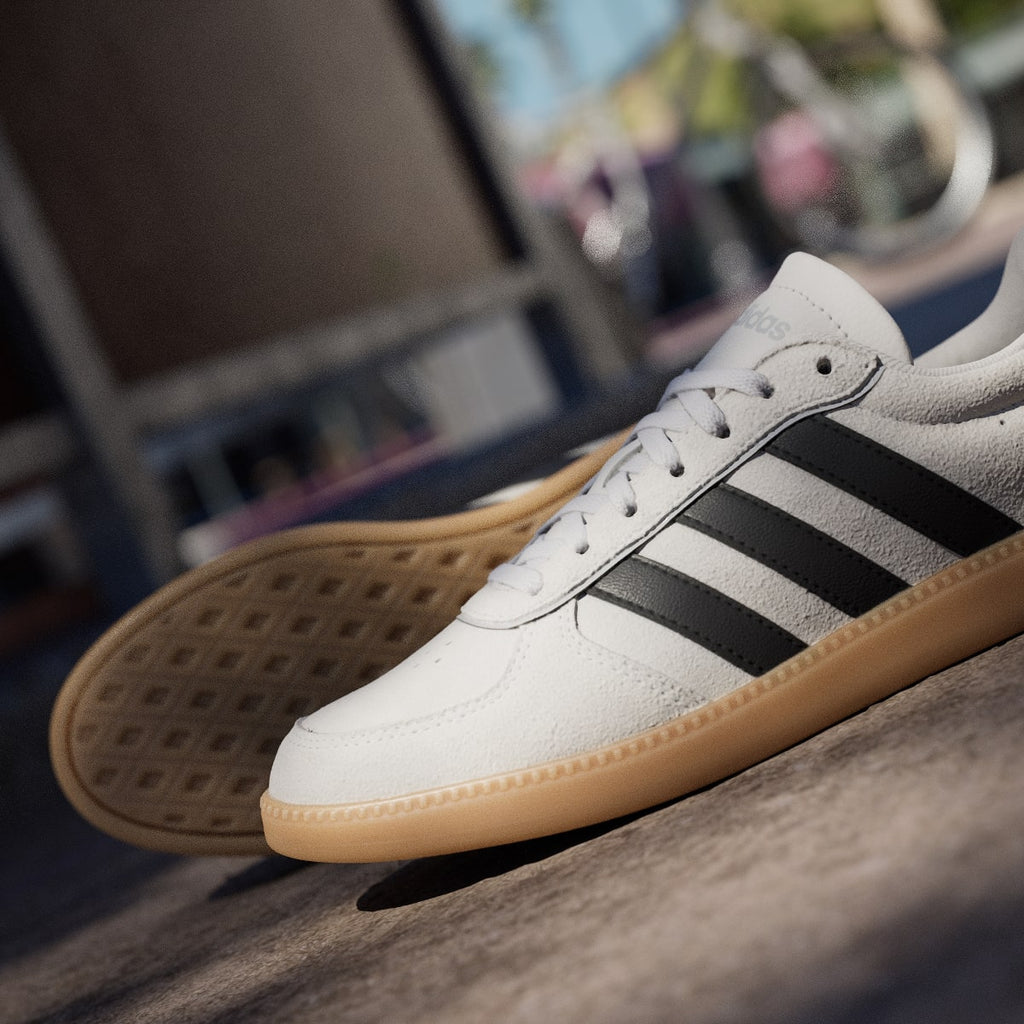 Adidas Women's Breaknet Sleek Shoes - Grey One / Core Black / Core Black - Image 10