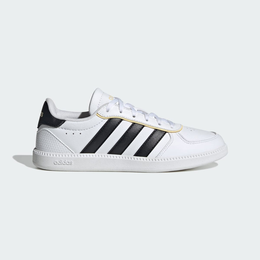 Adidas Kids' Breaknet Sleek Shoes Kids - Cloud White / Core Black / Orange Tint - Image 1