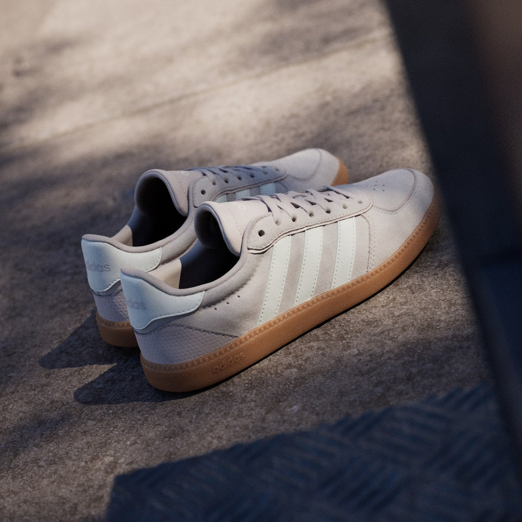 Adidas Women's Breaknet Sleek Shoes - Putty Mauve / Core White / Gum - Image 6