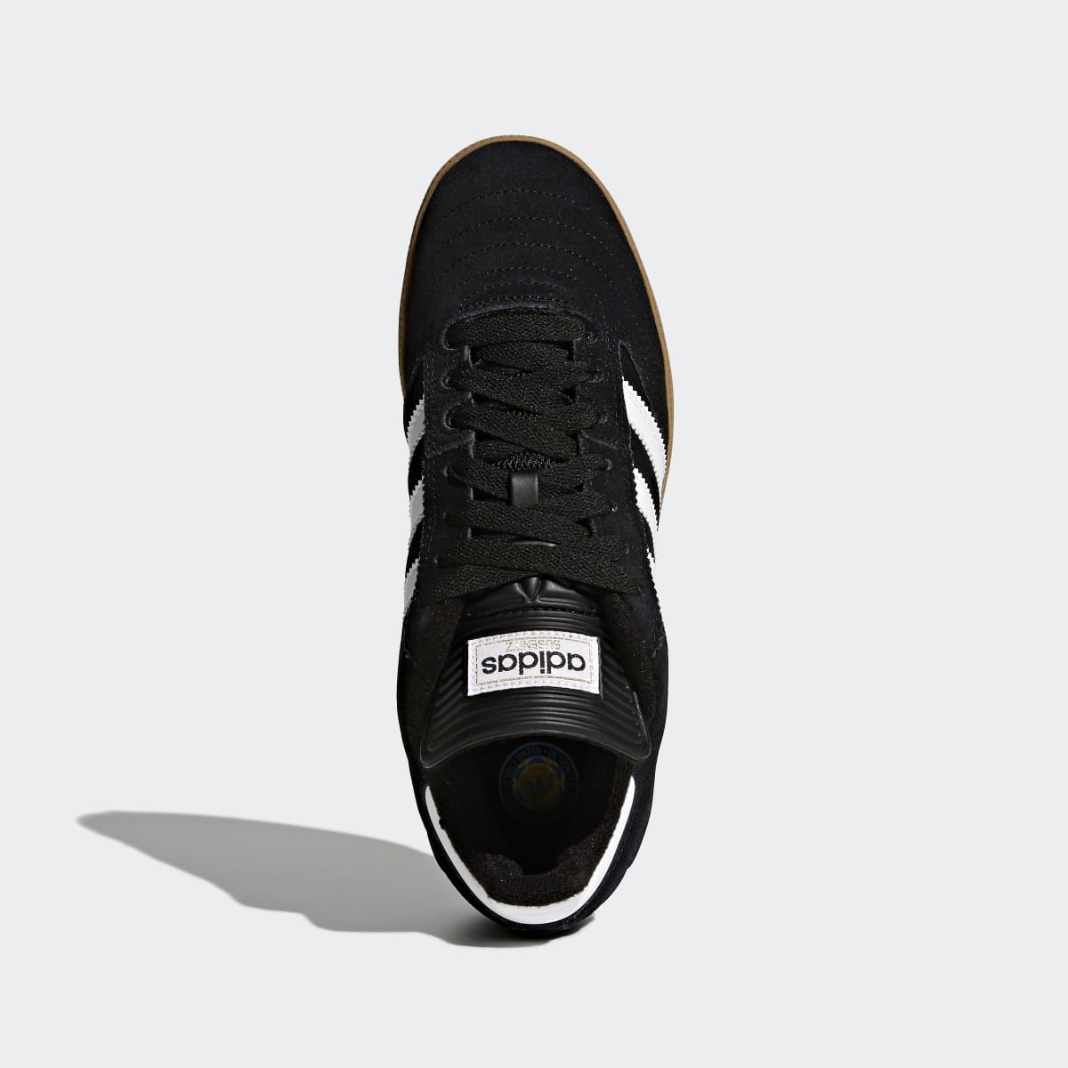 Adidas Women's Busenitz Pro Shoes - Core Black / Cloud White / Gold Metallic - Image 3