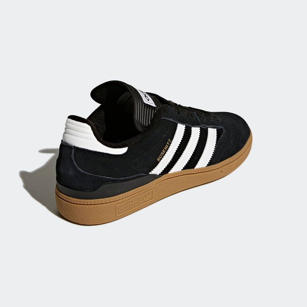 Adidas Men's Busenitz Pro Shoes - Core Black / Cloud White / Gold Metallic - Image 6
