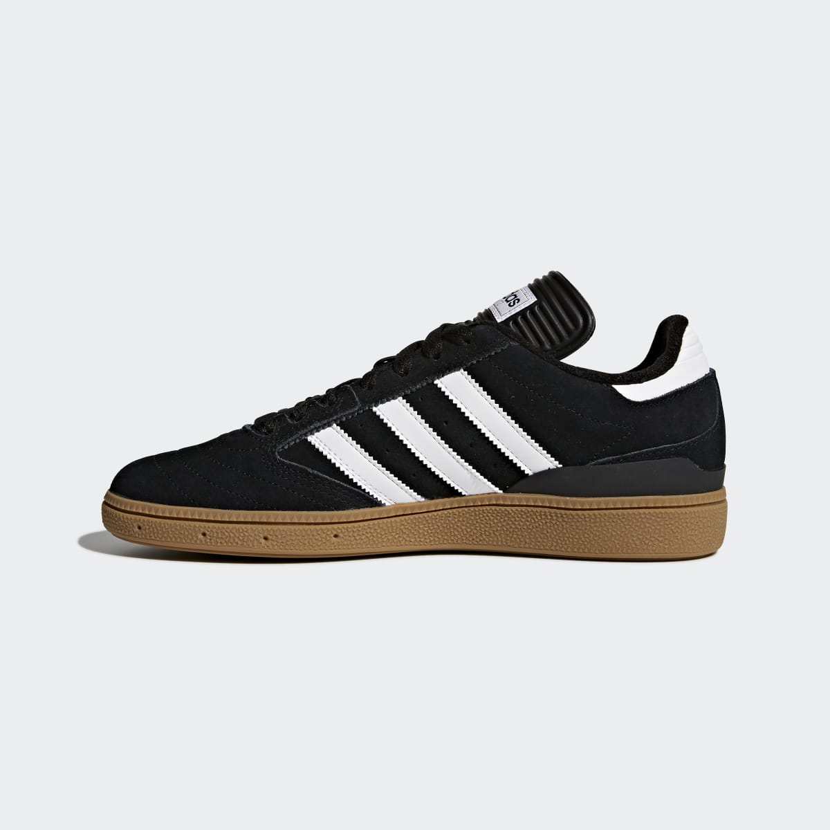 Adidas Women's Busenitz Pro Shoes - Core Black / Cloud White / Gold Metallic - Image 7