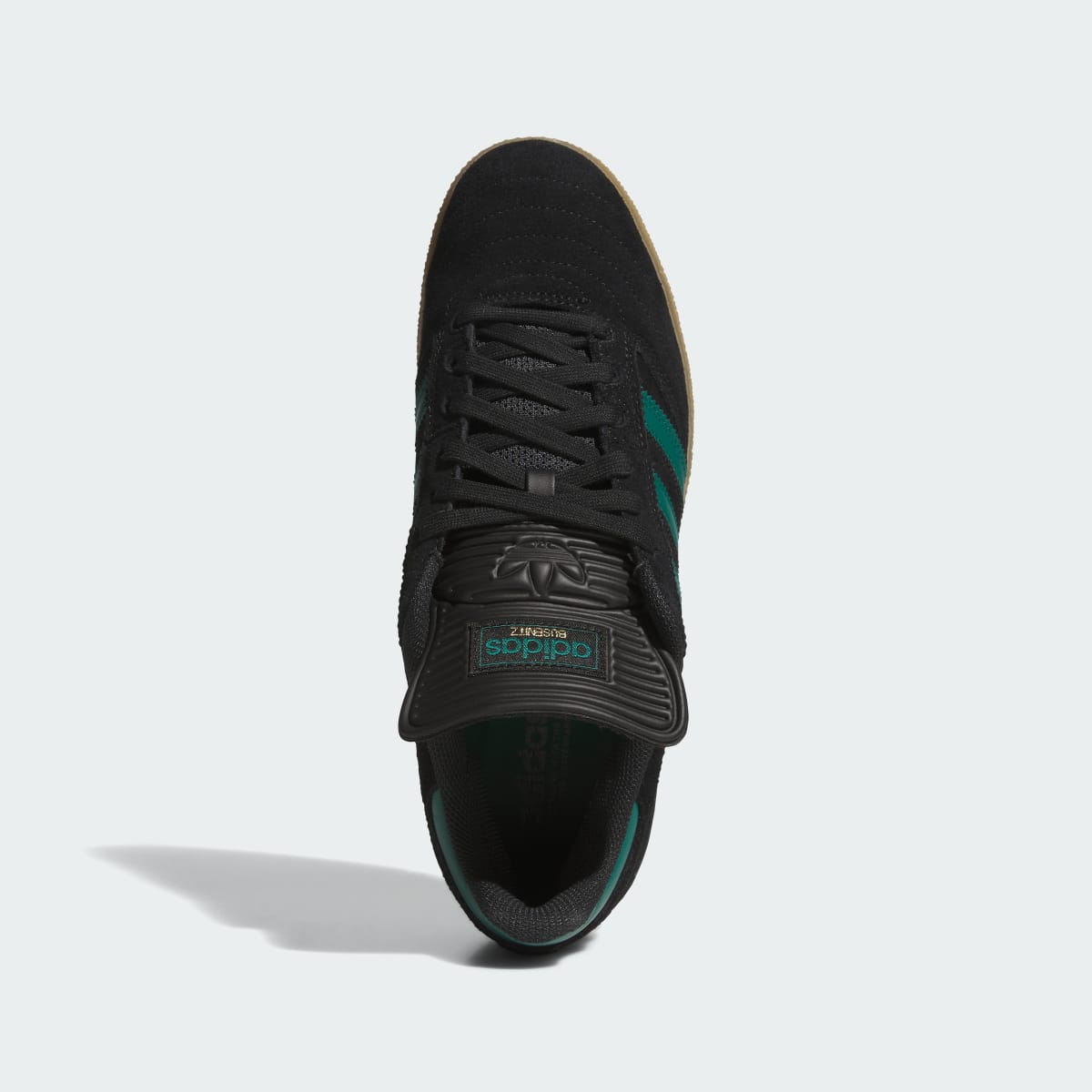 Adidas Men's Busenitz Shoes - Core Black / Collegiate Green / Gum - Image 2