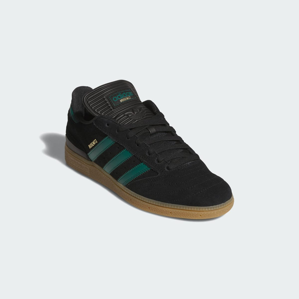 Adidas Men's Busenitz Shoes - Core Black / Collegiate Green / Gum - Image 4
