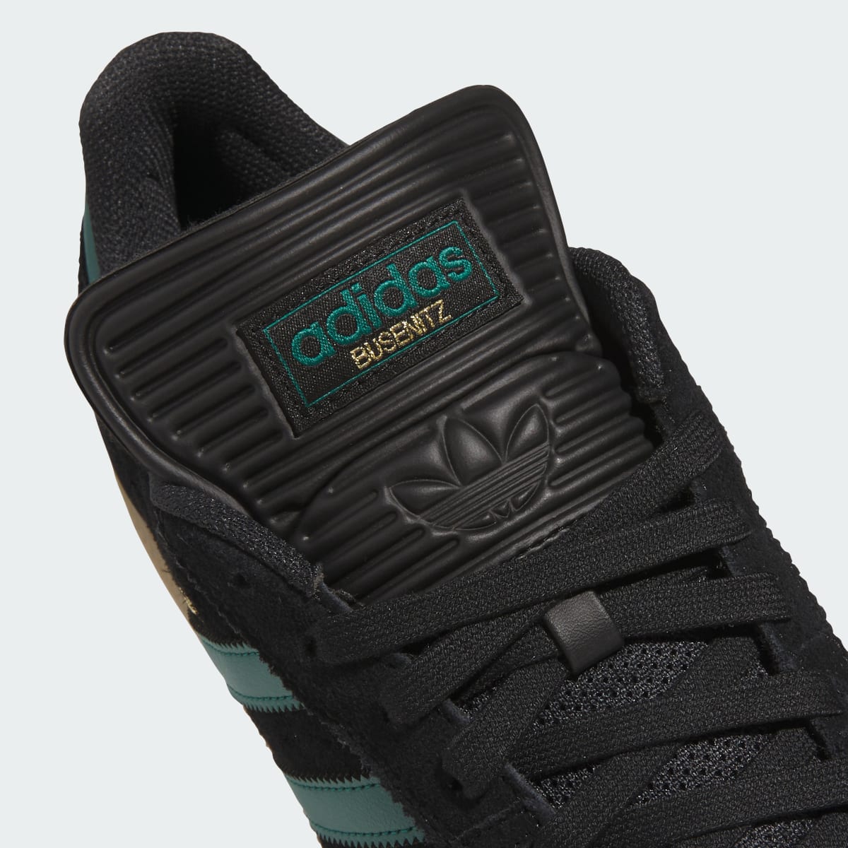 Adidas Men's Busenitz Shoes - Core Black / Collegiate Green / Gum - Image 8