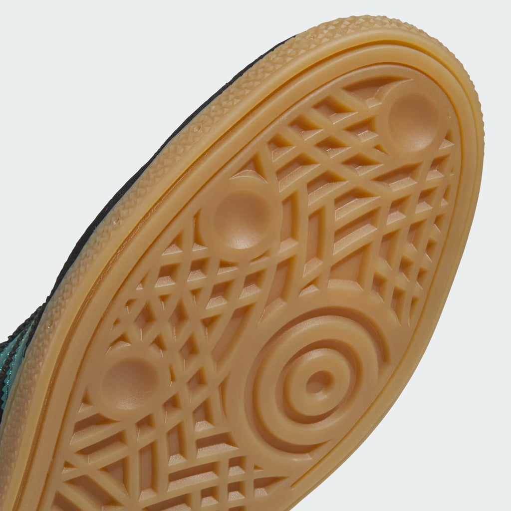Adidas Men's Busenitz Shoes - Core Black / Collegiate Green / Gum - Image 9