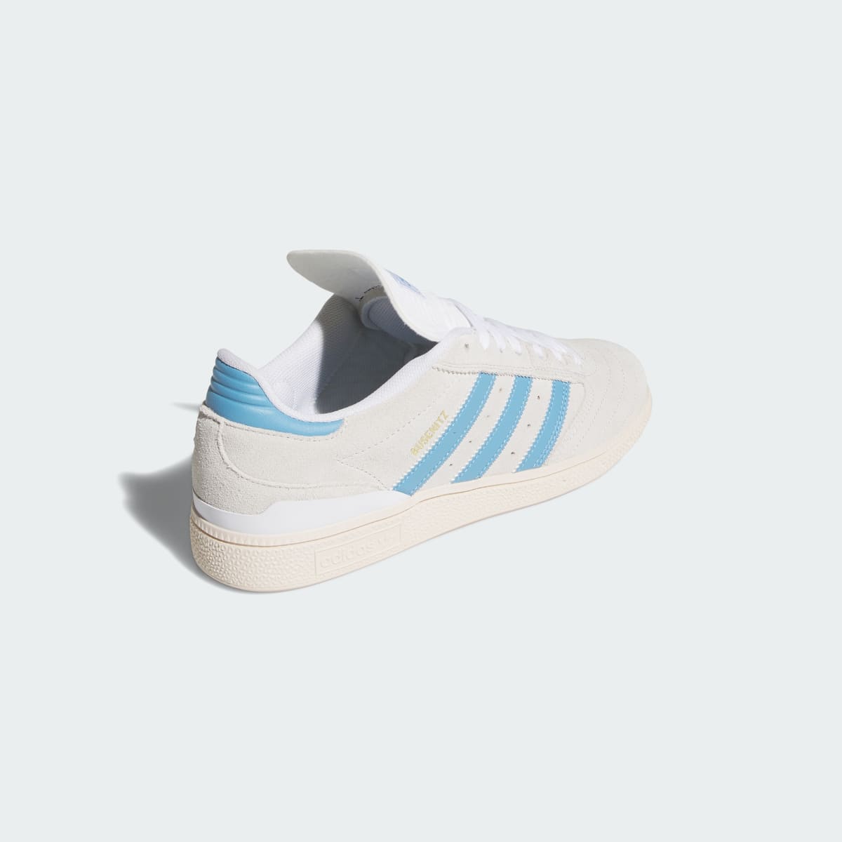 Adidas Men's Busenitz Shoes - Grey One / Light Blue / Chalk White - Image 5