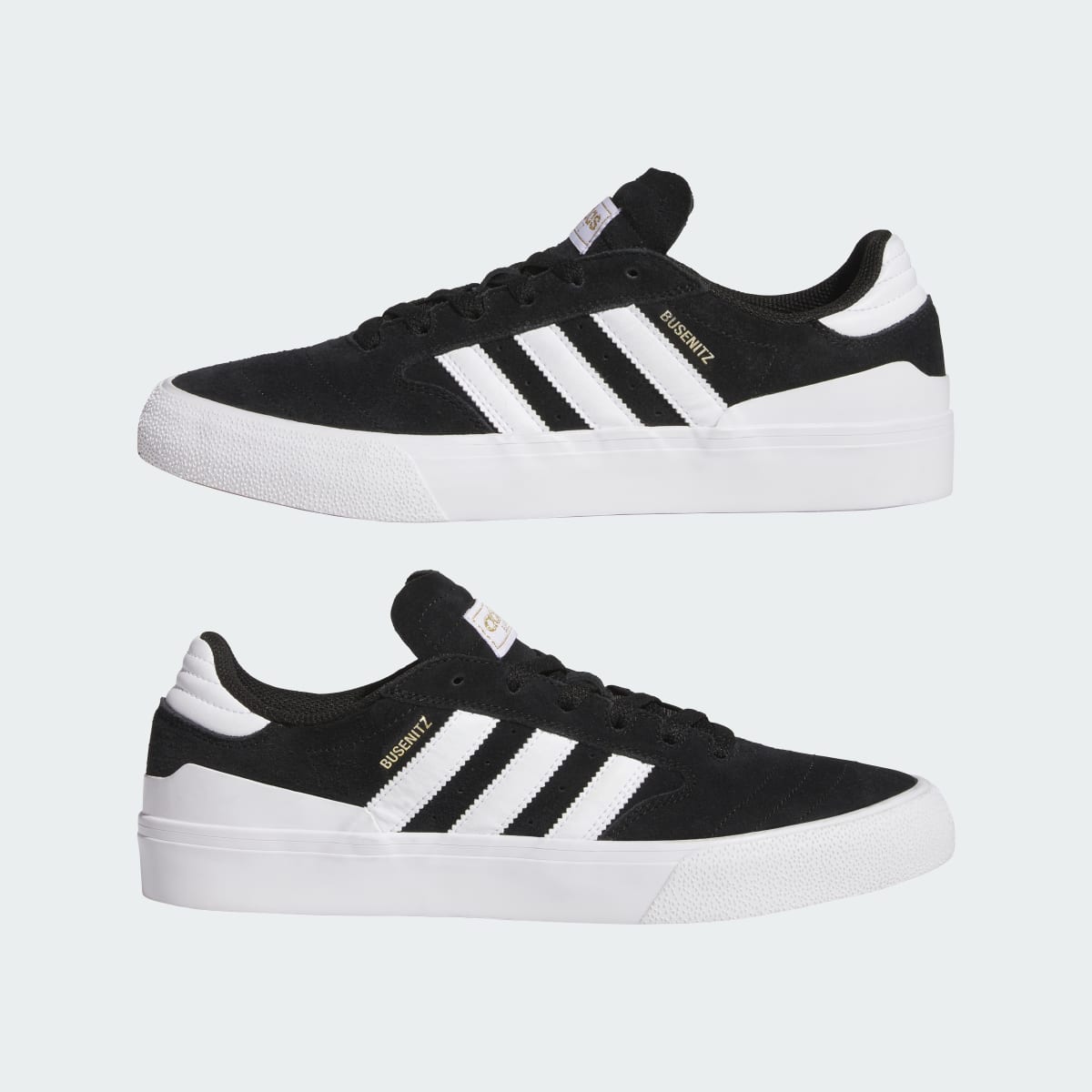 Adidas Women's Busenitz Vulc II Shoes - Core Black / Cloud White / Gum - Image 9