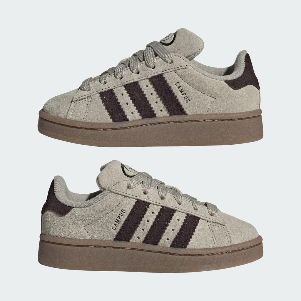 Adidas Kids' CAMPUS 00s SHOES - Sesame / Aurora Coffee / Gum - Image 8