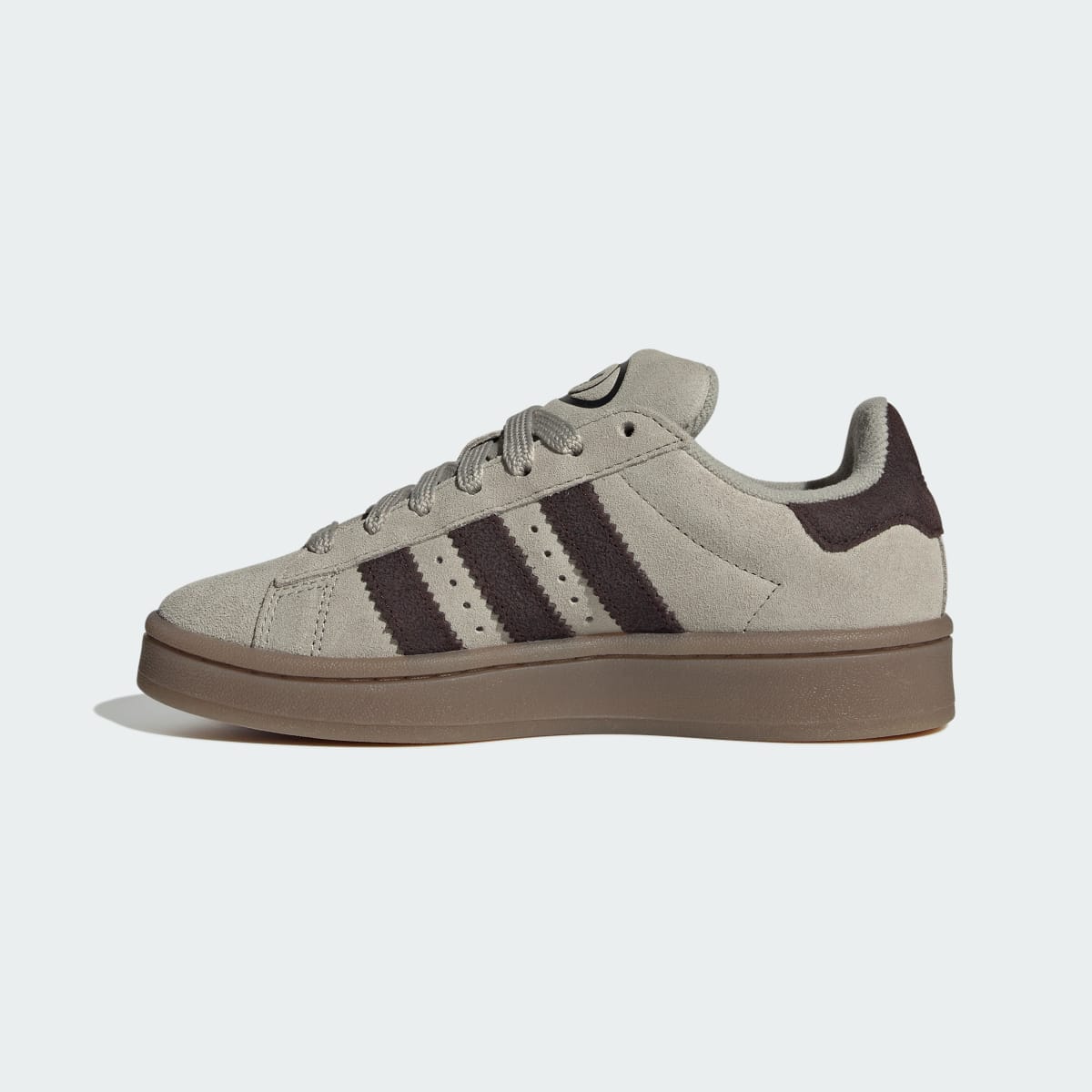 Adidas Kids' CAMPUS 00s SHOES - Sesame / Aurora Coffee / Gum - Image 7