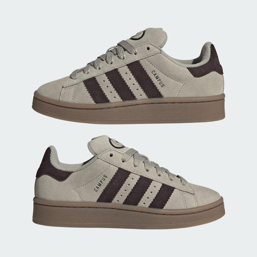 Adidas Kids' CAMPUS 00s SHOES - Sesame / Aurora Coffee / Gum - Image 8