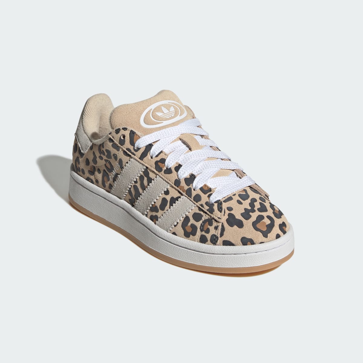 Adidas Kids' CAMPUS 00s SHOES - Sand Strata / Cloud White / Gum - Image 5