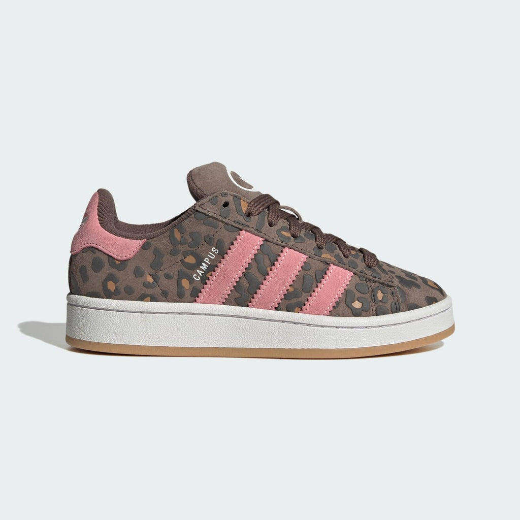 Adidas Kids' CAMPUS 00s SHOES - Earth Strata / Cloud White / Glow Pink - Image 1