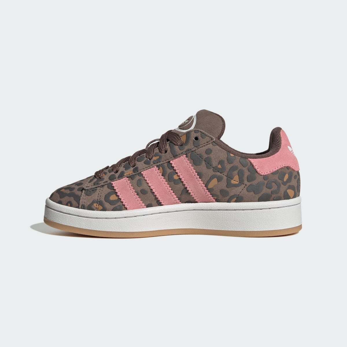 Adidas Kids' CAMPUS 00s SHOES - Earth Strata / Cloud White / Glow Pink - Image 6