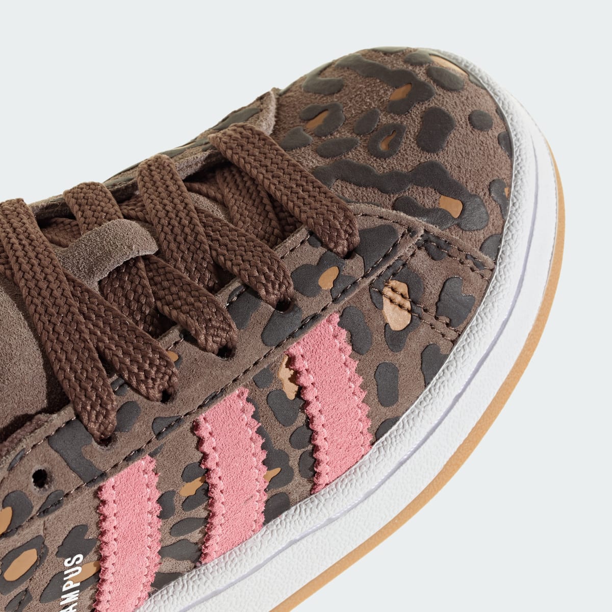 Adidas Kids' CAMPUS 00s SHOES - Earth Strata / Cloud White / Glow Pink - Image 9