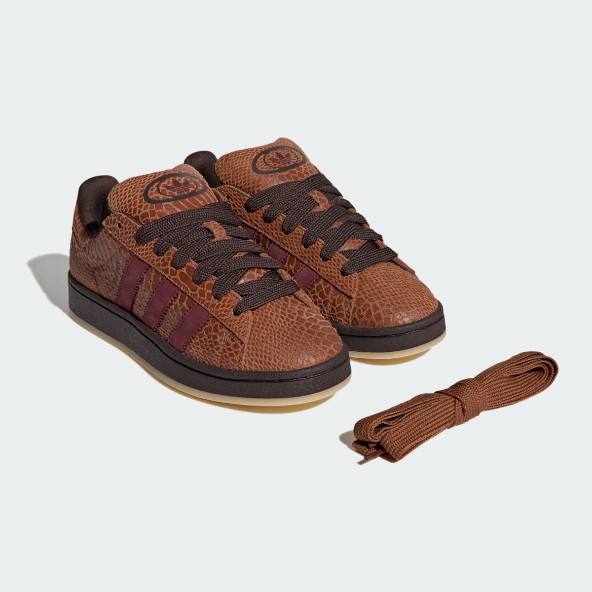 Adidas Men's CAMPUS 00s SHOES - Dusky Bronze / Maroon / Aurora Coffee - Image 7