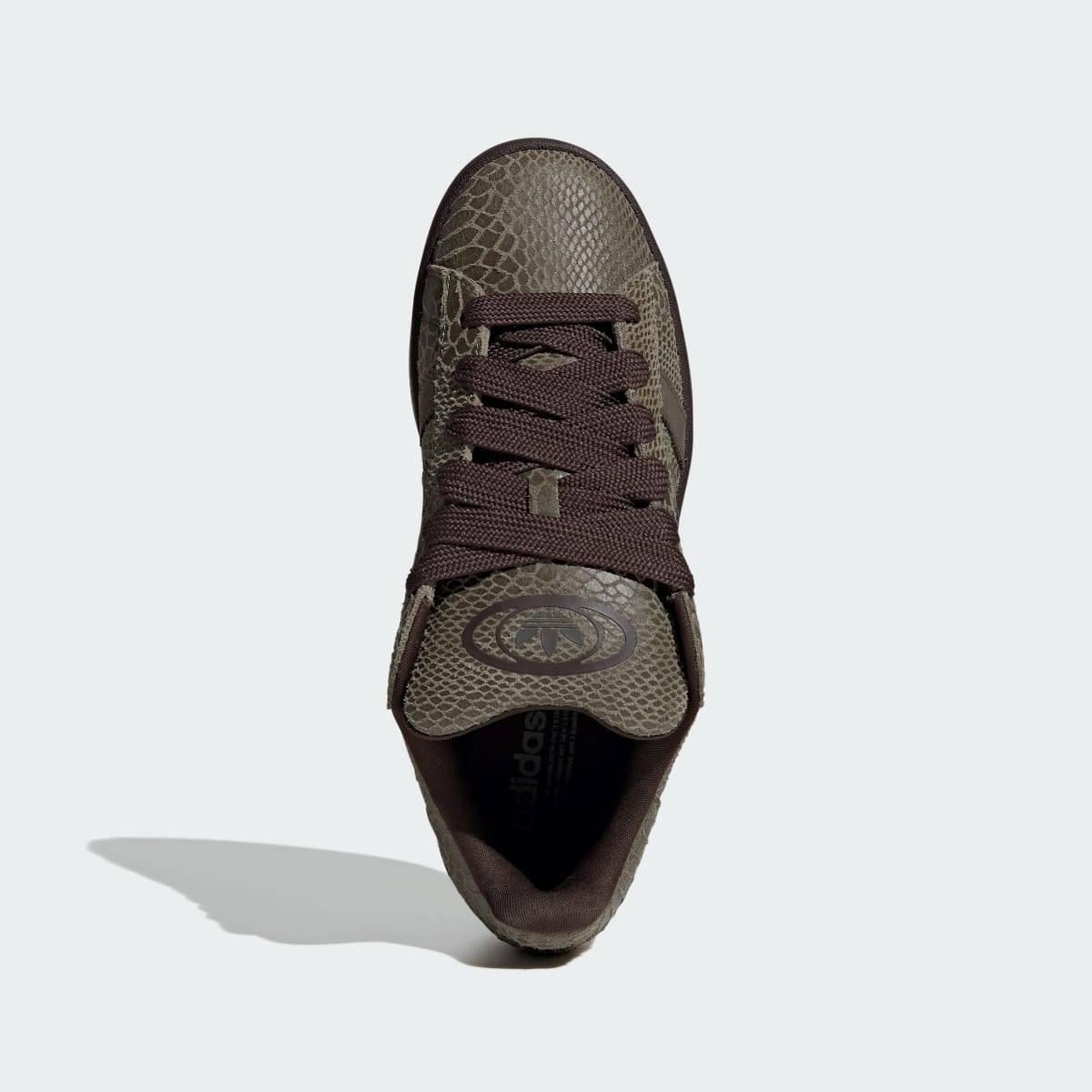Adidas Men's CAMPUS 00s SHOES - Olive Strata / Shadow Olive / Aurora Coffee - Image 2