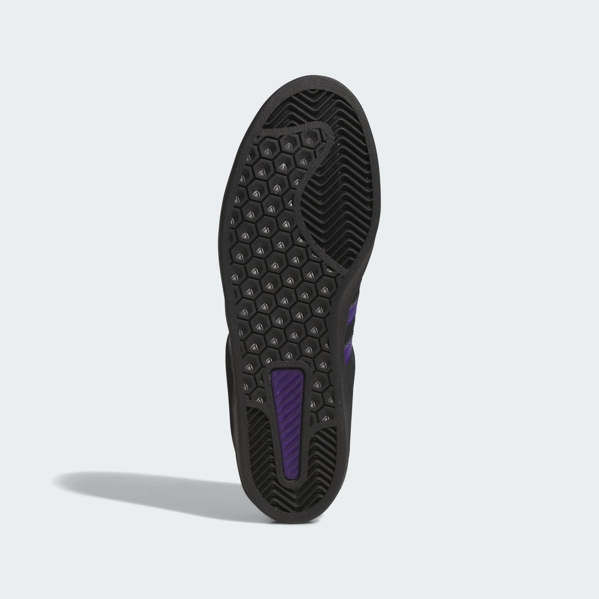 Adidas Women's CAMPUS ADV SHOES - Collegiate Purple / Core Black / Silver Metallic - Image 3