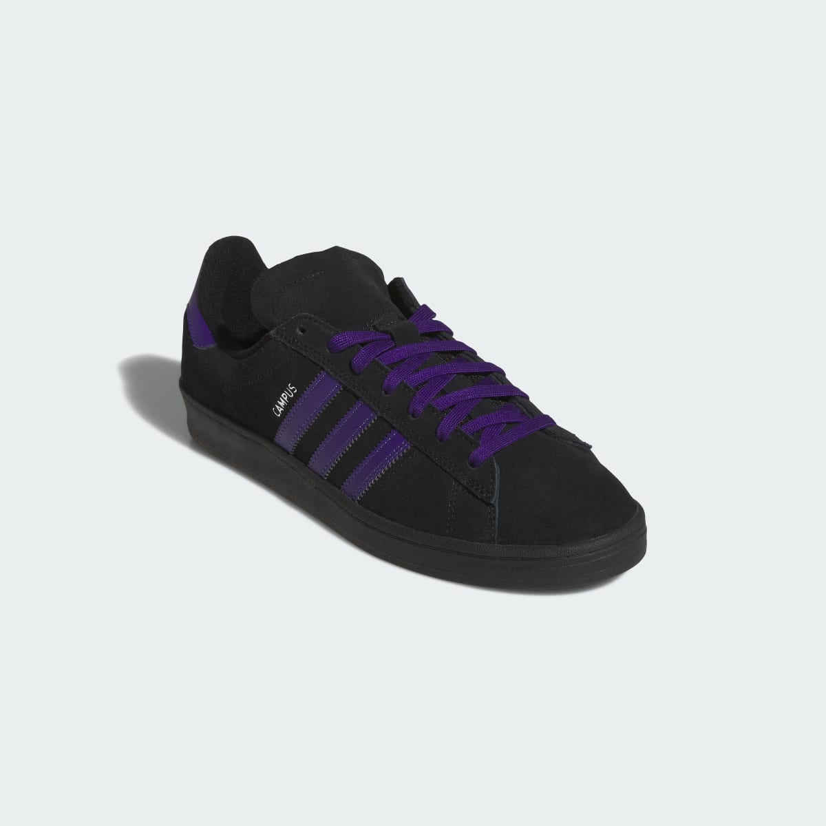 Adidas Men's CAMPUS ADV SHOES - Collegiate Purple / Core Black / Silver Metallic - Image 4