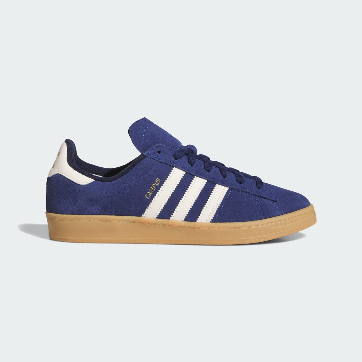 Adidas Men's CAMPUS ADV Shoes - Dark Blue / Chalk White / Gum - Image 1