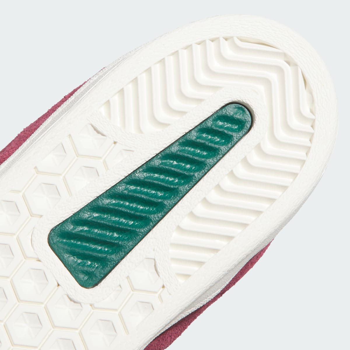 Adidas Men's CAMPUS ADV Shoes - Shadow Red / Collegiate Green / Chalk White - Image 9
