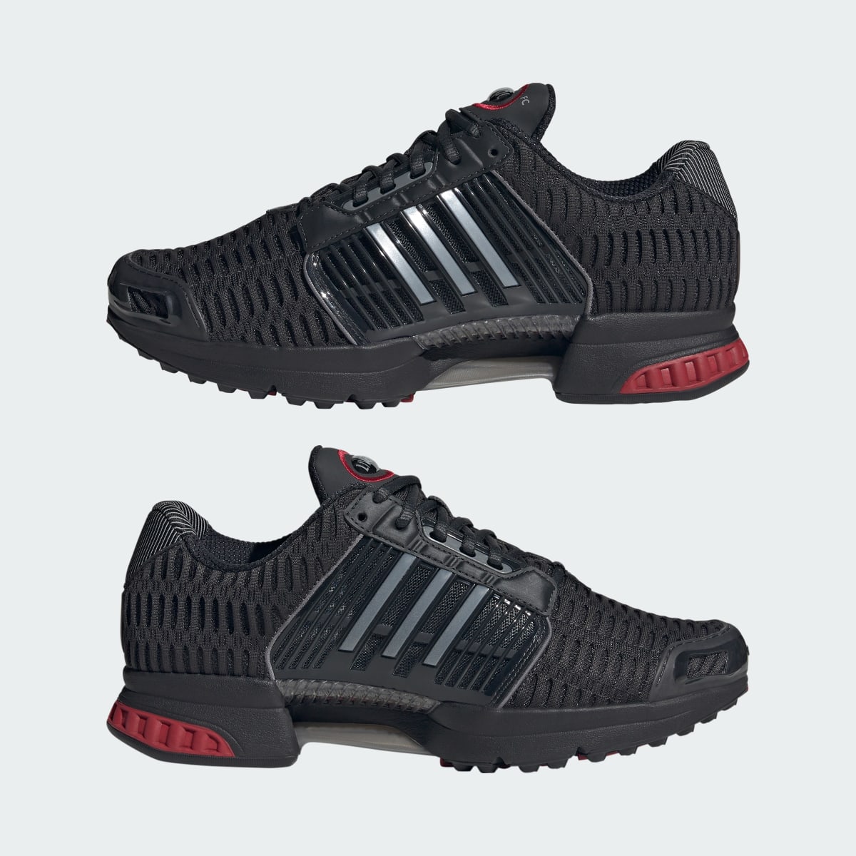 Adidas Men's CLIMACOOL 1 LIVERPOOL - Carbon / Silver Metallic / Team Victory Red - Image 7