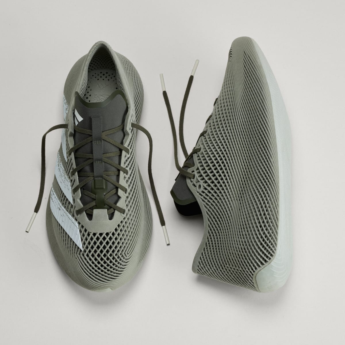 Adidas Women's CLIMACOOL LACED SHOES - Night Cargo / Core White / Night Cargo - Image 5