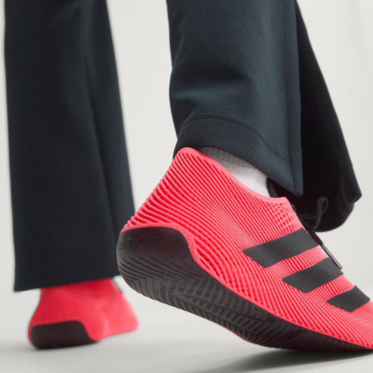 Adidas Men's CLIMACOOL LACED SHOES - Solar Turbo / Core Black / Ivory - Image 12
