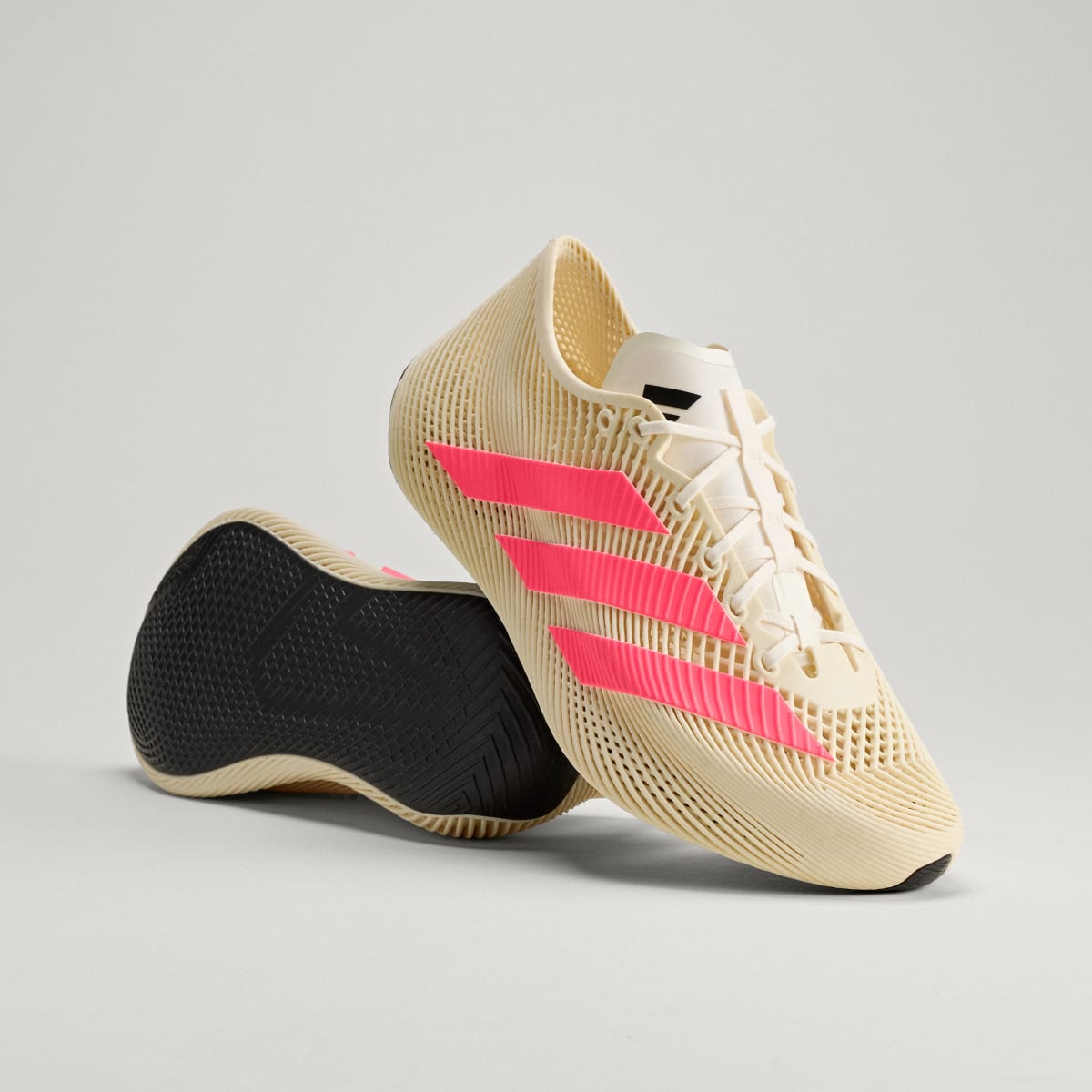 Adidas Women's CLIMACOOL LACED SHOES - Off White / Solar Turbo / Core Black - Image 1