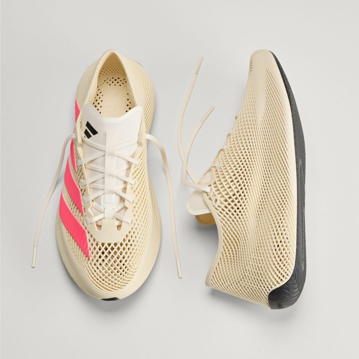 Adidas Women's CLIMACOOL LACED SHOES - Off White / Solar Turbo / Core Black - Image 4