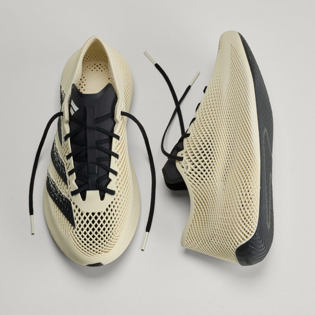 Adidas Men's CLIMACOOL LACED SHOES - Off White / Core Black / Core Black - Image 4