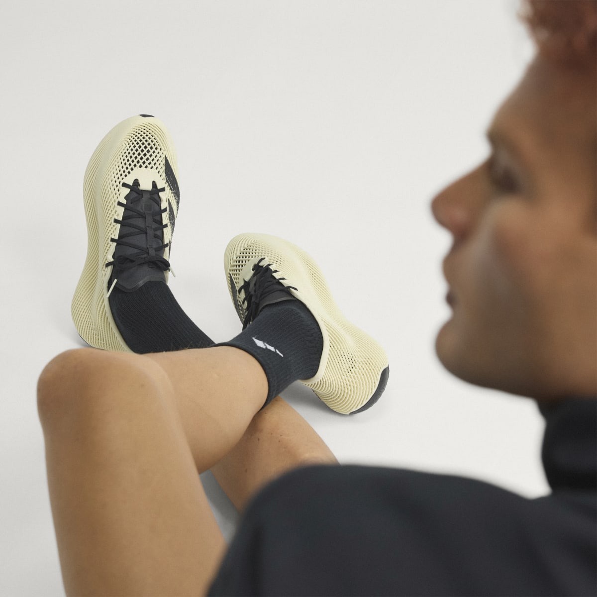 Adidas Men's CLIMACOOL LACED SHOES - Off White / Core Black / Core Black - Image 6