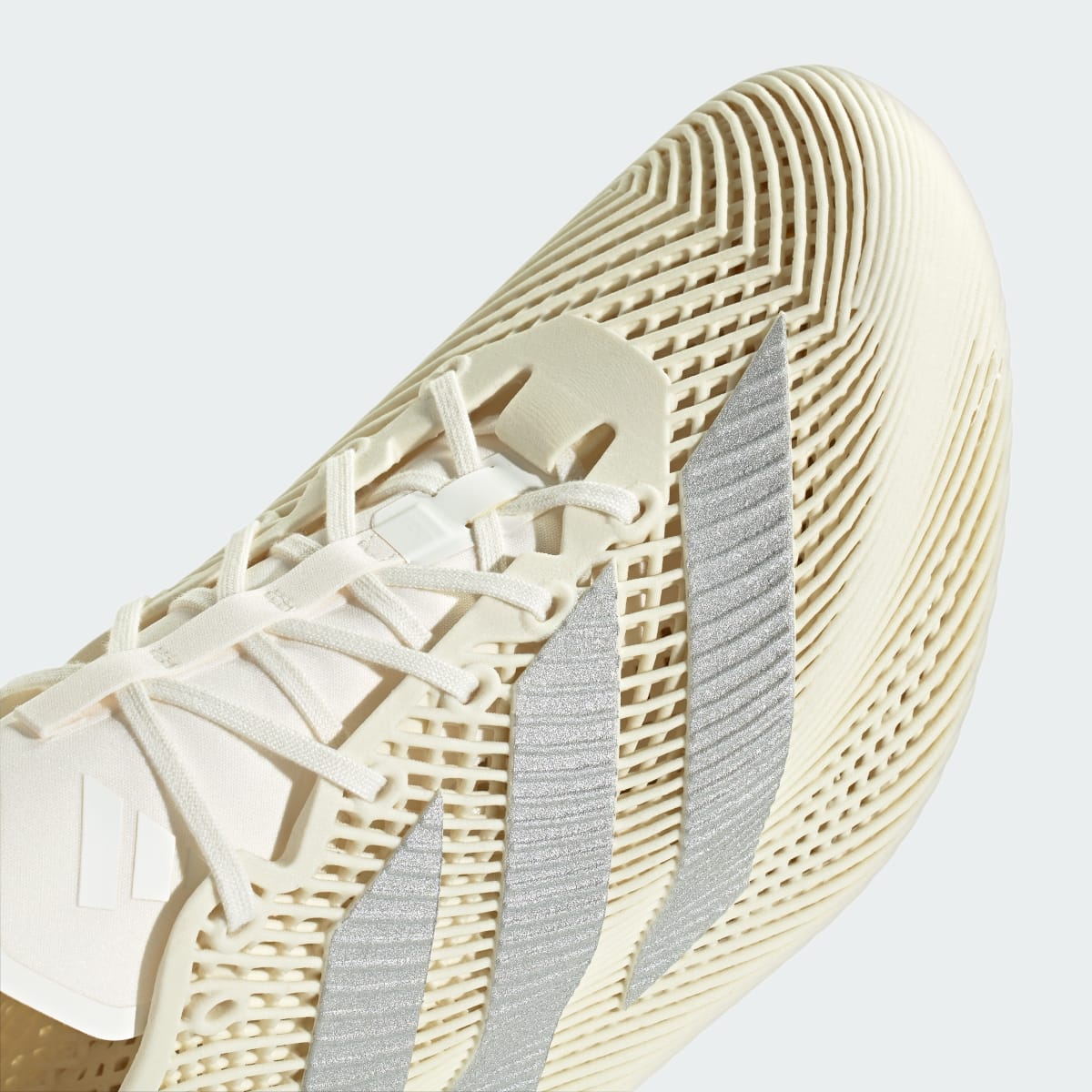 Adidas Men's CLIMACOOL LACED SHOES - Off White / Off White / Silver Metallic - Image 9