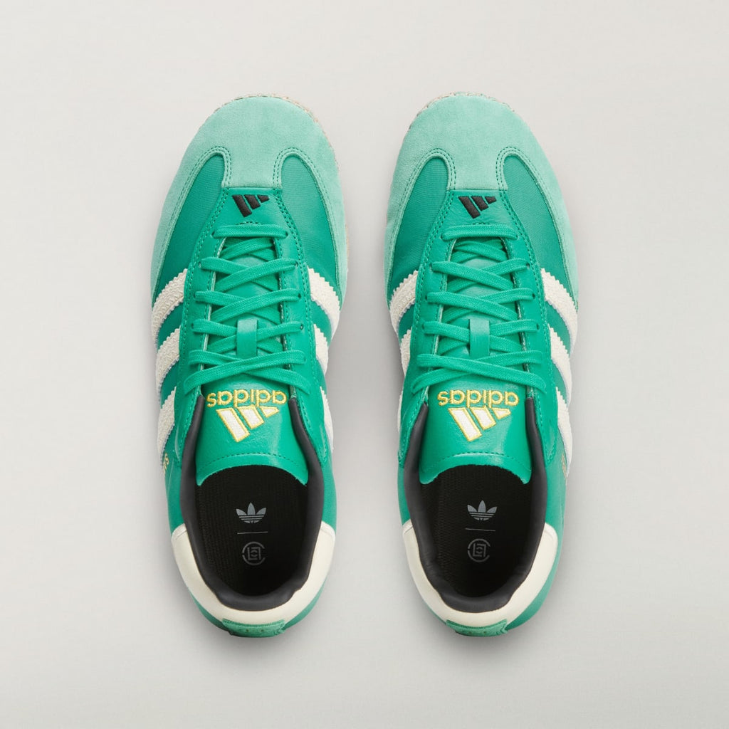 Adidas Women's CLOT SAMBA BY EDISON CHEN Shoes - Court Green / Warm Vanilla / Core Black - Image 2