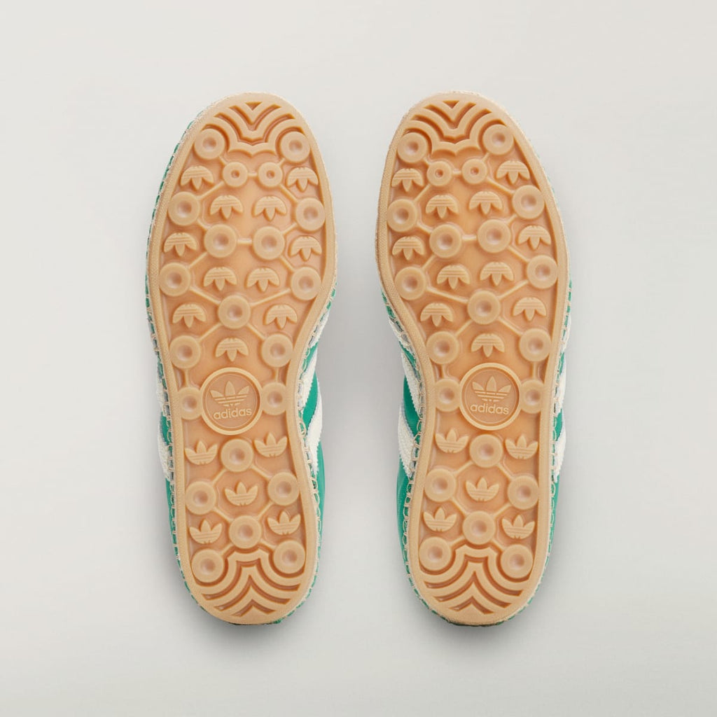 Adidas Women's CLOT SAMBA BY EDISON CHEN Shoes - Court Green / Warm Vanilla / Core Black - Image 3