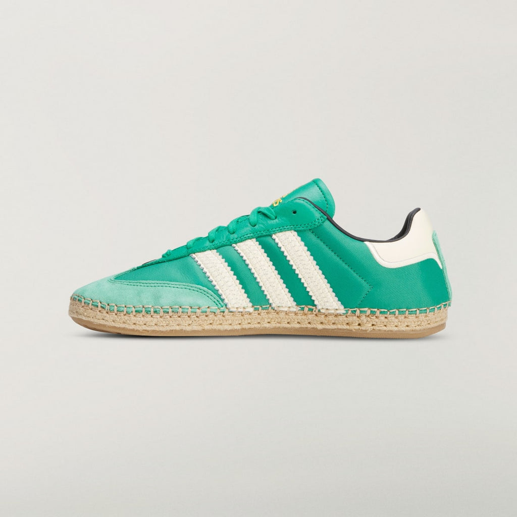 Adidas Women's CLOT SAMBA BY EDISON CHEN Shoes - Court Green / Warm Vanilla / Core Black - Image 6