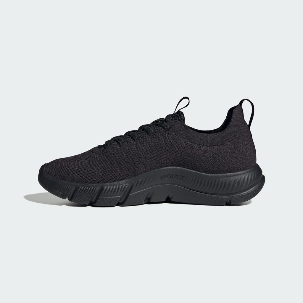 Adidas Women's CLOUDFOAM FLEX SLOUNGE SHOES - Core Black / Core Black / Cloud White - Image 6