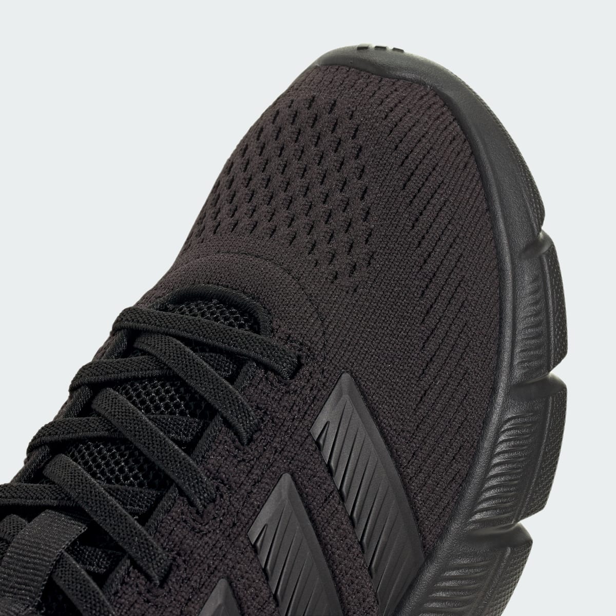 Adidas Women's CLOUDFOAM FLEX SLOUNGE SHOES - Core Black / Core Black / Cloud White - Image 7