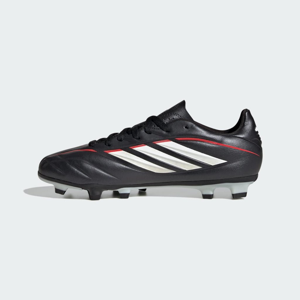 Adidas Kids' COPA PURE IV CLUB Firm Ground/Multi Ground Soccer Cleats Kids - Core Black / Cloud White / Lucid Red - Image 7