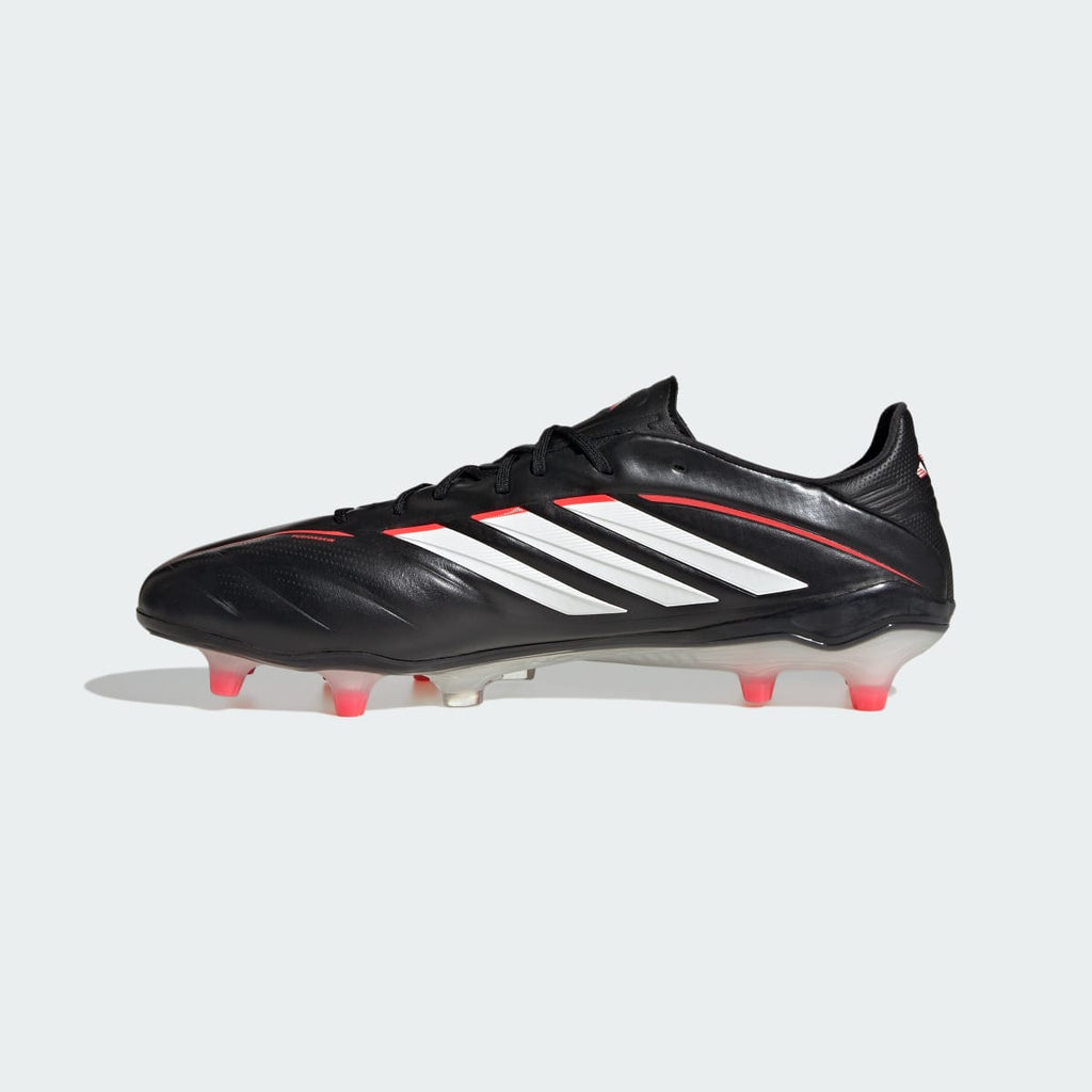 Adidas Women's COPA PURE IV ELITE Firm Ground Soccer Cleats - Core Black / Cloud White / Lucid Red - Image 7