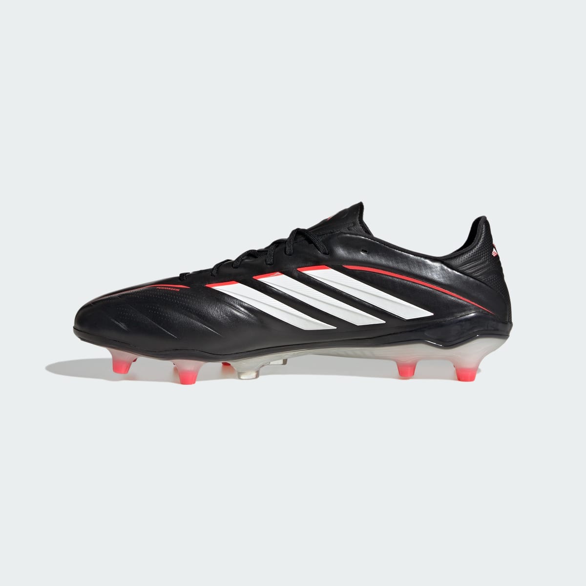 Adidas Women's COPA PURE IV ELITE Firm Ground Soccer Cleats - Core Black / Cloud White / Lucid Red - Image 7