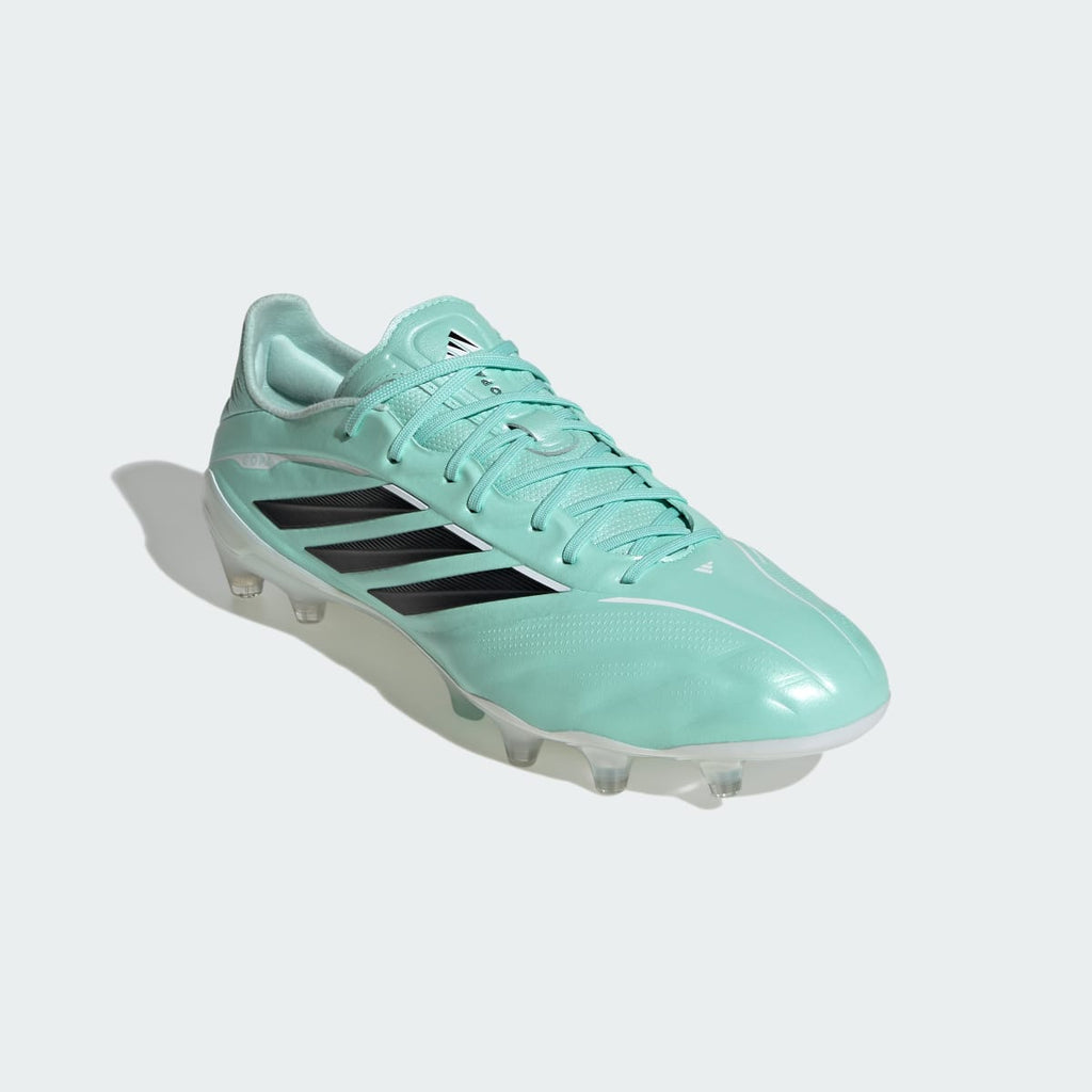 Adidas Women's COPA PURE IV ELITE Firm Ground Soccer Cleats - Clear Mint / Core Black / Cloud White - Image 5