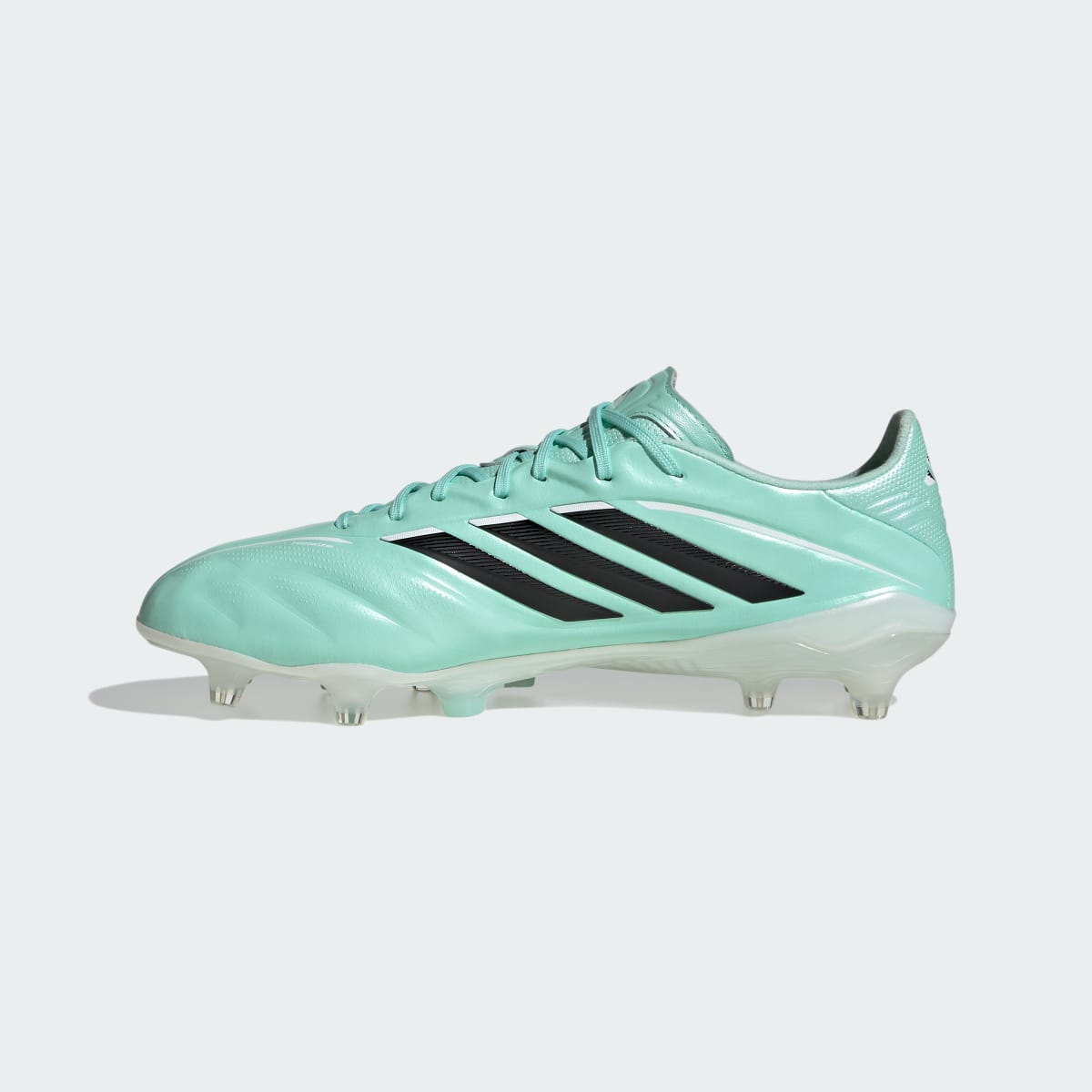 Adidas Women's COPA PURE IV ELITE Firm Ground Soccer Cleats - Clear Mint / Core Black / Cloud White - Image 7