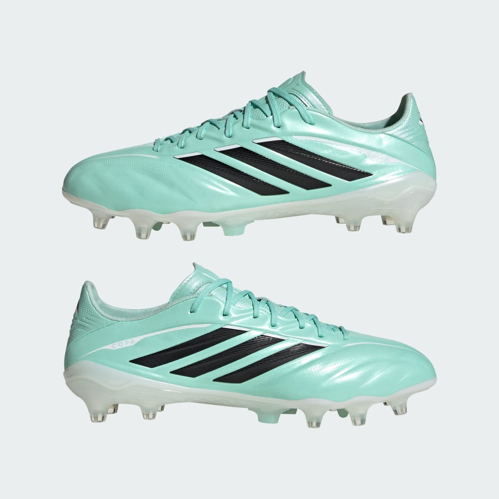 Adidas Women's COPA PURE IV ELITE Firm Ground Soccer Cleats - Clear Mint / Core Black / Cloud White - Image 8