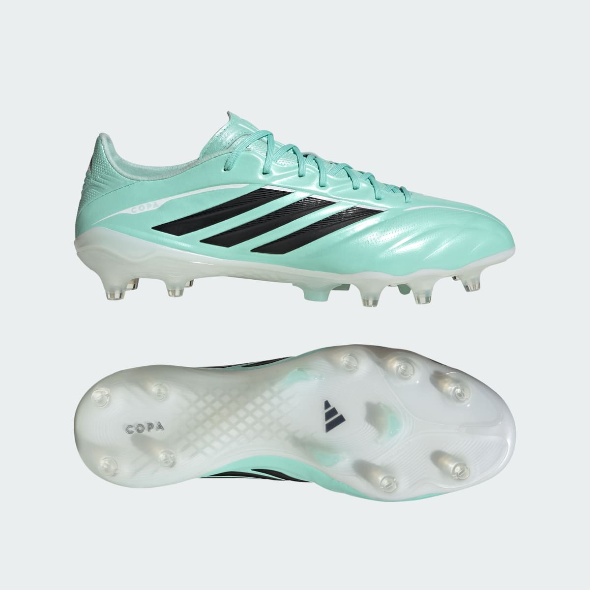 Adidas Women's COPA PURE IV ELITE Firm Ground Soccer Cleats - Clear Mint / Core Black / Cloud White - Image 1