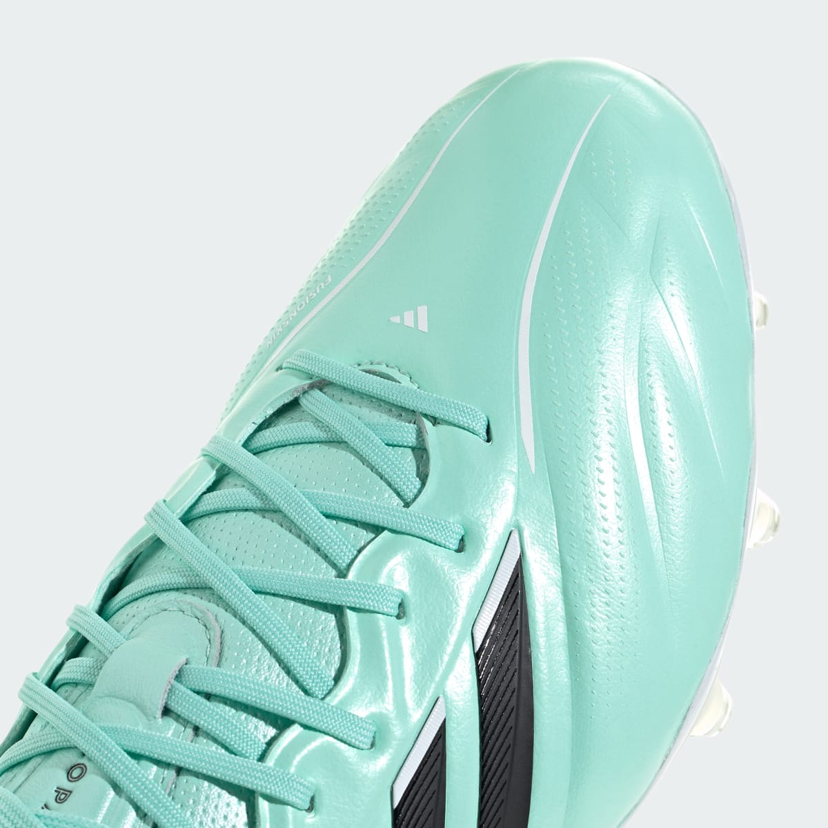 Adidas Women's COPA PURE IV ELITE Firm Ground Soccer Cleats - Clear Mint / Core Black / Cloud White - Image 11